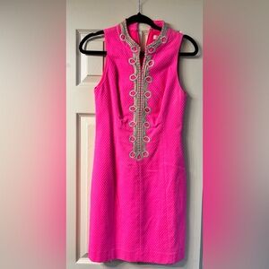 LILY PULlTZER Elegant Pink Sleeveless Dress- SIZE:0